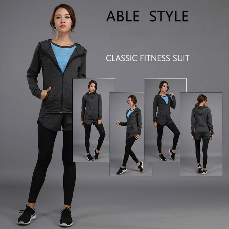 Toppick размера плюс, Женский комплект для йоги, тренажерного зала, фитнеса, теннисная рубашка+ штаны для бега, Обтягивающие Леггинсы для йоги и тренировок, спортивный костюм