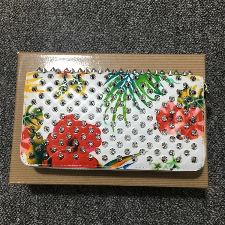 Новый цветной женский кошелек из натуральной кожи шикарный фирменный дизайн