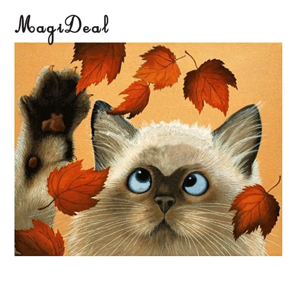 MagiDeal мультфильм 5D алмазное рисование на холсте DIY по номерам декор для гостиной