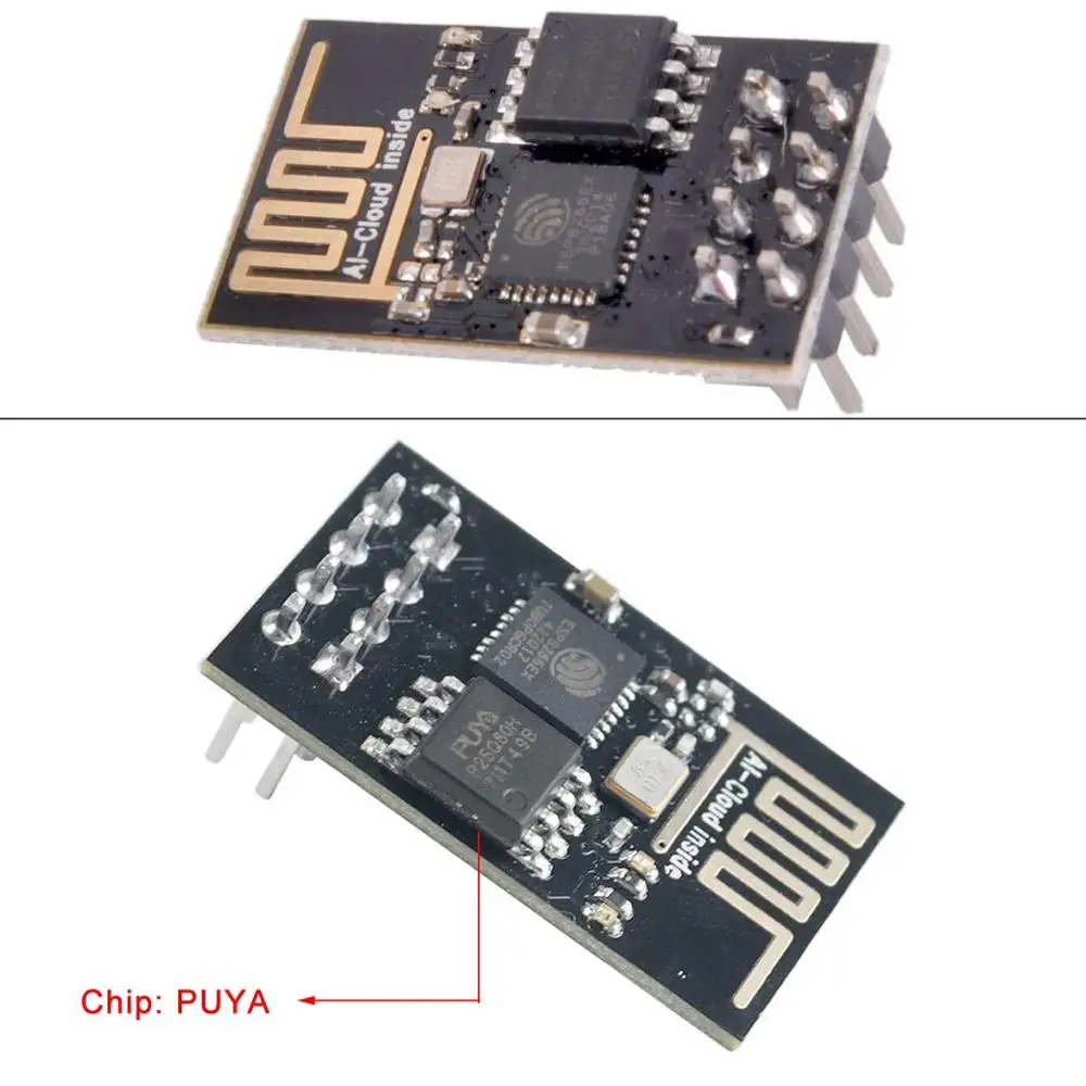 5 шт./лот ESP8266 ESP 01 ESP01 Серийный беспроводной модуль WIFI приемник Интернет вещей Wifi