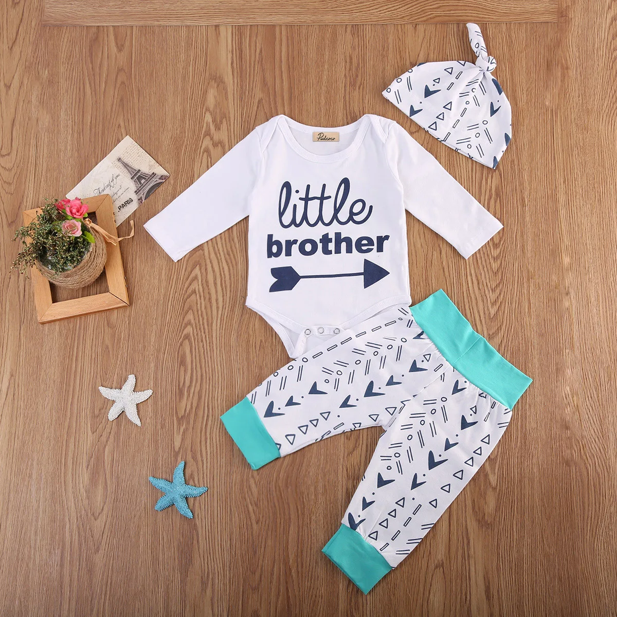 3 шт./компл. новый осенний теплый комбинезон для новорожденных мальчиков