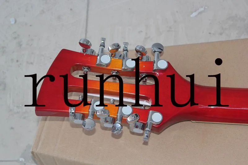 free shipping Custom 12 Strings Rick 325 Cherry red Electric Guitar with R Vibrato Musical instruments Best Selling-145-1 | Спорт и