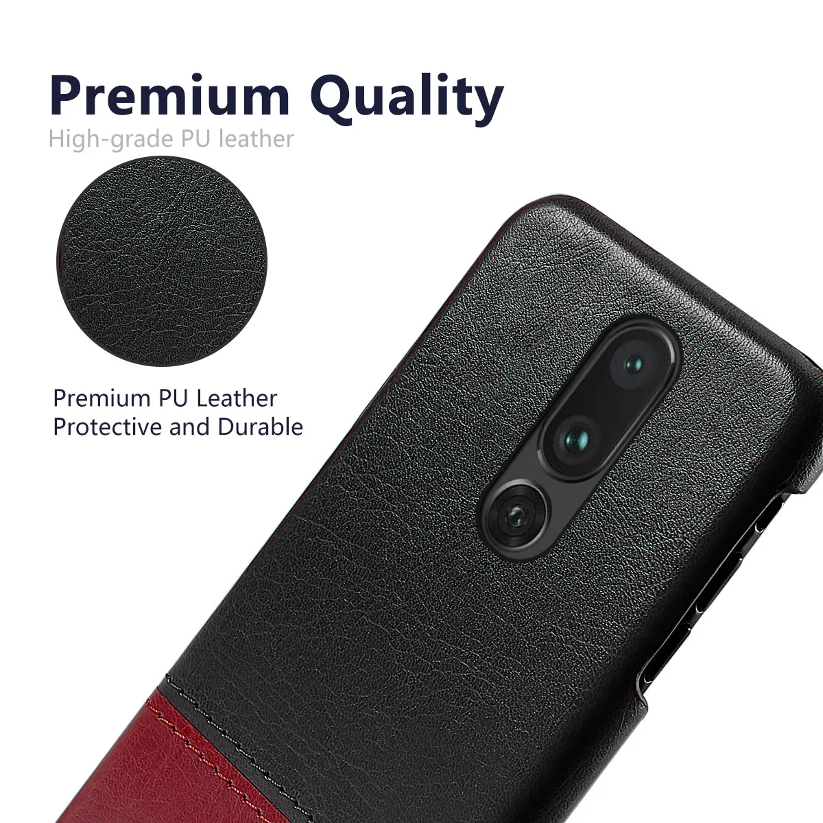 For Oneplus 7 Pro Cover Ultra Thin Hard PC Back Leather Coque Anti-Scratch Protective Phone Case Slim |