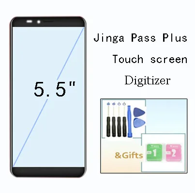 5," сенсорный экран для Jinga Pass Plus стеклянная панель сенсорный экран дигитайзер для Jinga Pass Plus