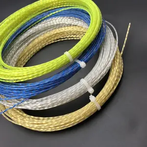 Бесплатная доставка, розничная продажа, 1 шт., нейлоновая теннисная струна ZARSIA Flash, 1,30 мм, многослойная, теннисные ракетки