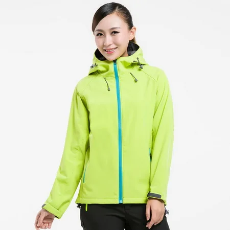 women fruit green LoClimb для мужчин и женщин софтшелл Водонепроницаемый Кемпинг походные куртки треккинг ветровка армии с капюшоном дождевик Лыжная спортивная куртка, AM138 - Цвет: women fruit green