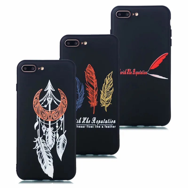 Новый чехол для телефона Iphone 7 8 Plus X XS Max XR мягкий силиконовый из ТПУ с защитой от