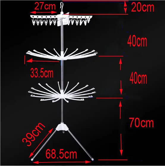Ground Folding Movable Towel Rack | Bars