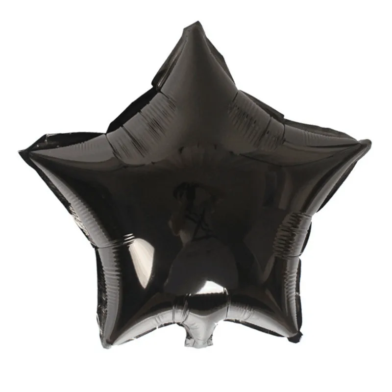 20 шт./лот 18 дюймов черные воздушные шары День рождения поставок свадебные