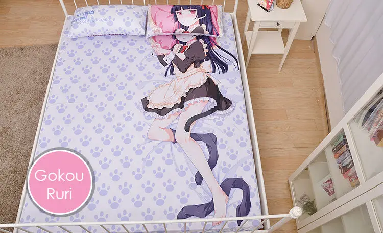 Hobby Express Gokou Ruri-Oreimo японское постельное одеяло или пододеяльник с двумя