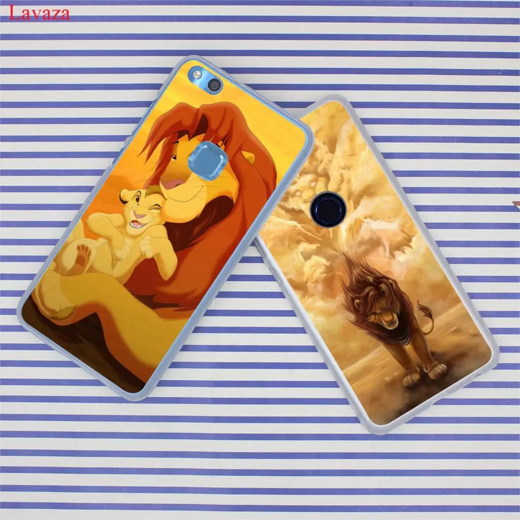 Жесткий чехол Lavaza The Hakuna Matata Lion King для huawei Y9 Y6 Y7 Prime Honor 20 8C 8X8 9 9X10 Lite 7C 7X 7A Pro