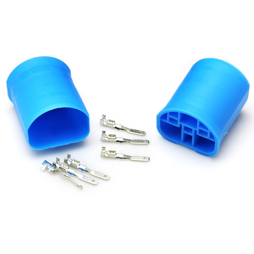 

2pcs Waterproof 9004 HB1 9007 HB5 HID Halogen Male Adapter Socket HID Bulb Connector Accessories #1649*2