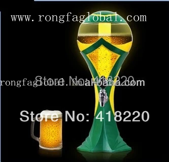 Новинка 2020 диспенсер для пива с футбольной башней cerveja torre дистрибьютор de Cerveja Brasil