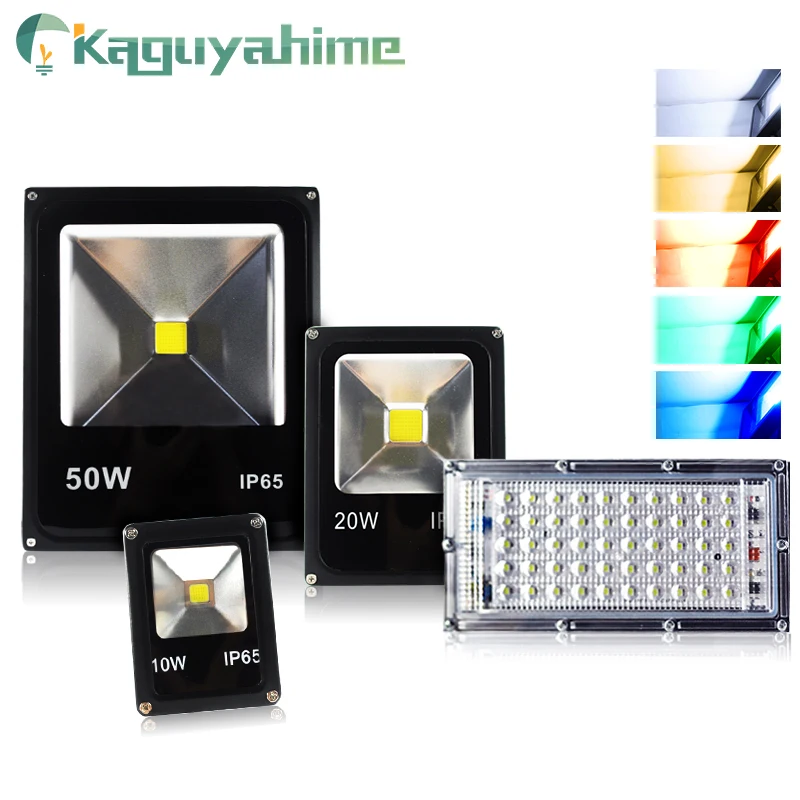 Kaguyahaime Светодиодный прожектор Открытый 10 Вт 20 50 AC 220 В настенный светильник IP65