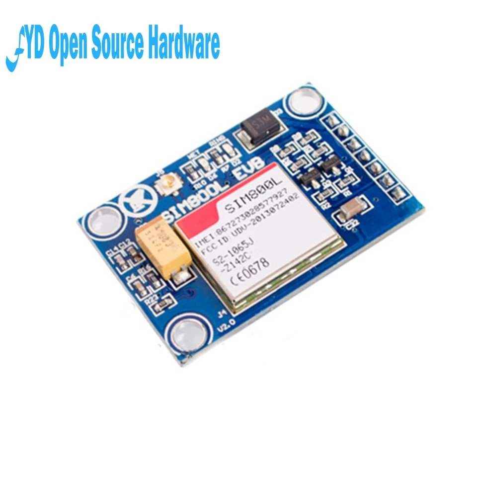 1 компл. SIM800L V2.0 5V беспроводной GSM GPRS модуль Quad-Band W/антенна кабель Cap | Электронные