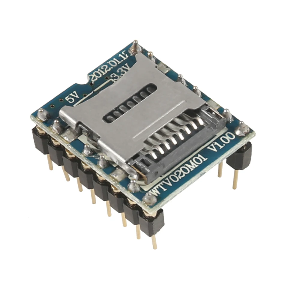 Поддержка карт флеш накопителей аудио плеер SD карты голосовой модуль MP3 звуковой