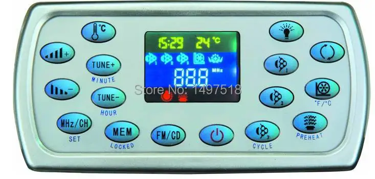 HLW-A-8001 spa Control Panel &amp hot tub keypad panel HLW15B JNJ Monalisa jazzi Infinity Megastore | Обустройство дома