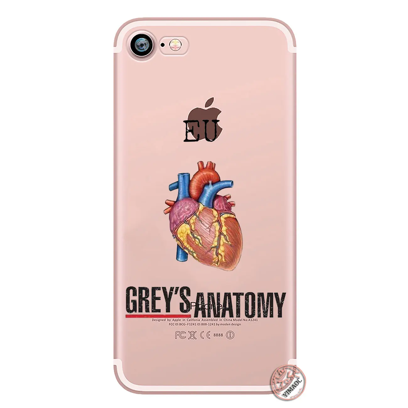Мягкий силиконовый чехол для телефона YIMAOC gray's Anatomy tv для iPhone XR X XS 11 Pro Max 5 5S SE 6 6S 7 8 Plus 10 TPU - Цвет: 8