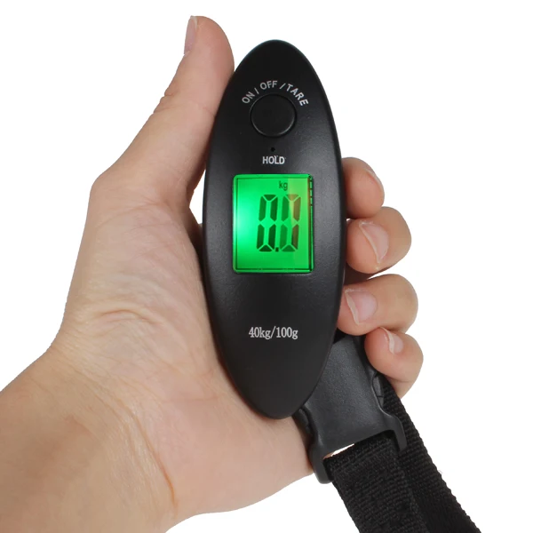 40 кг/100 г LCD Мини Карманные электронные цифровые весы Портативный Ручной Чемодан