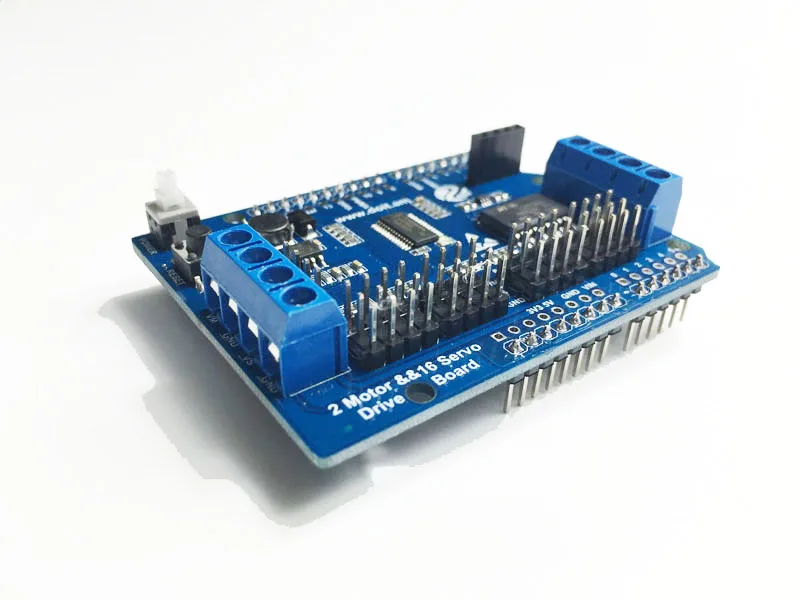 2 канальный двигатель 16 сервощит управляемая плата совместимая с Arduino для робота