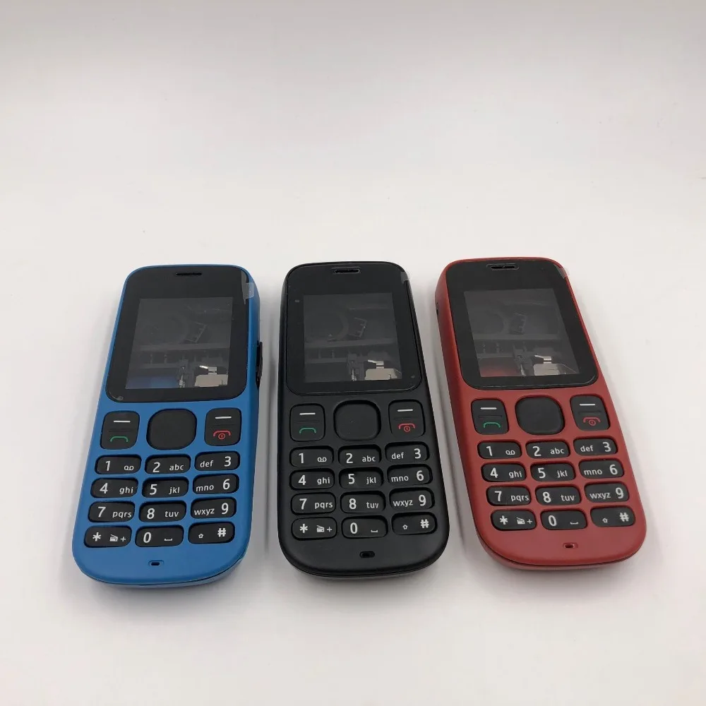 Оригинальный чехол с полным покрытием корпуса для Nokia 101 1000 1010 передняя рамка +
