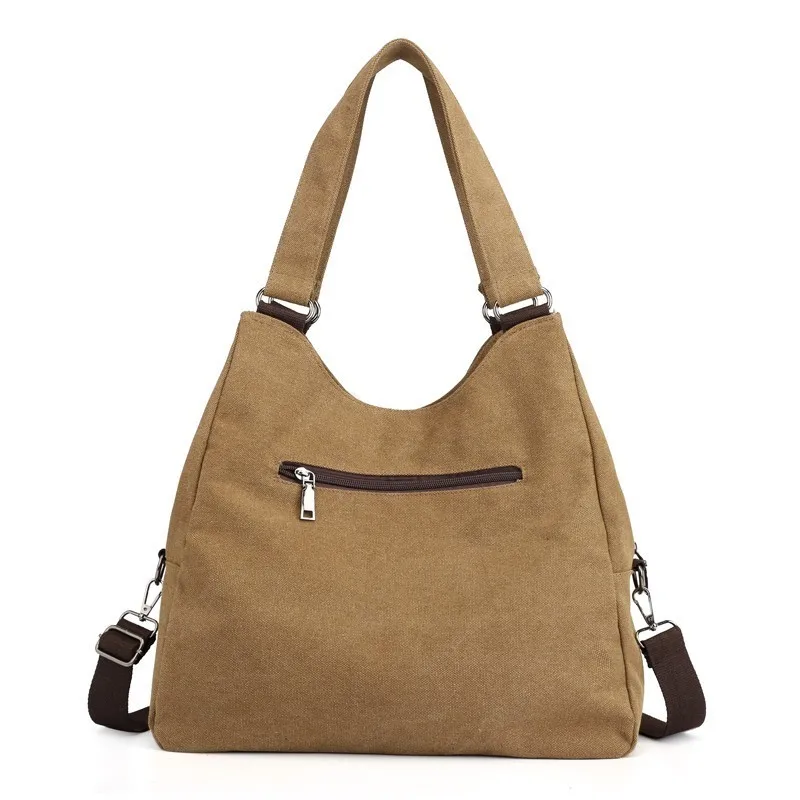 brown Холщовая сумка-мессенджер для женщин, сумки Bao bolsas feminina, женская сумка через плечо, женские ручные сумки для - Цвет: brown