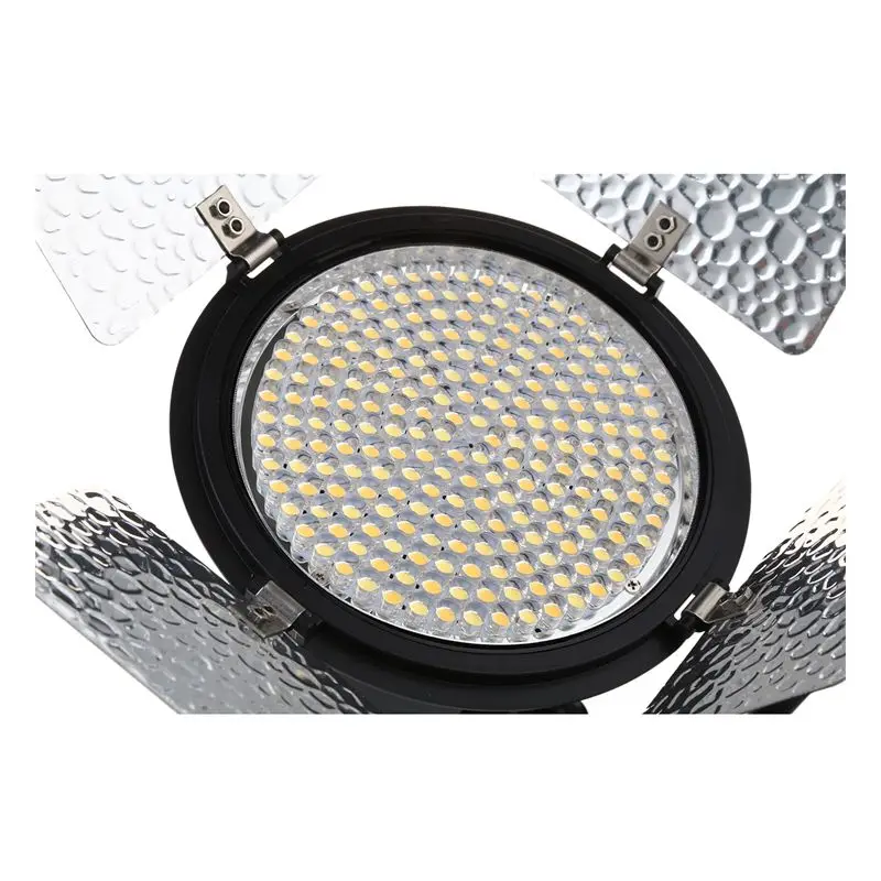 ABKT-YONGNUO YN216 3200K-5500K LED Video Light Camera Shoot with 4 Color Plates for Canon Nikon DSLR Camera