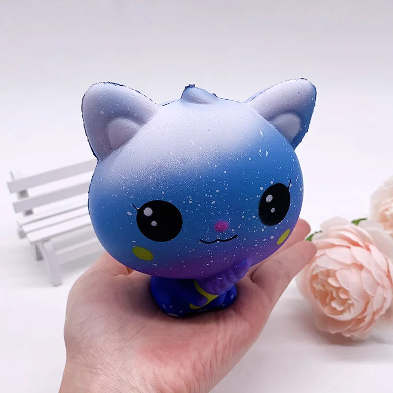 Мягкая игрушка мультфильм Мороженое кошка Звездный олень Squishy медленно растущий крем ароматическая Игрушка Дети Squish Анти Стресс Игрушка снятие стресса