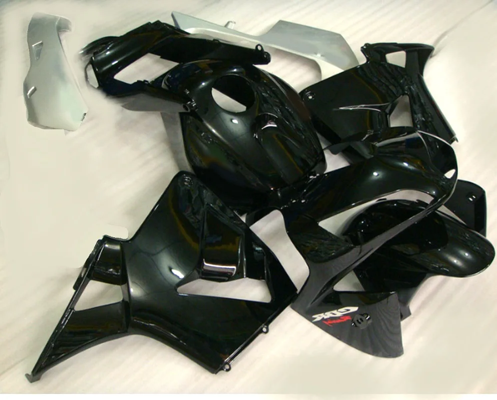 H-OEM quality fairing kits for CBR600RR 03 04 F5 CBR 600RR 03-04 CBR600 RR 2003 2004 silver black fairings |
