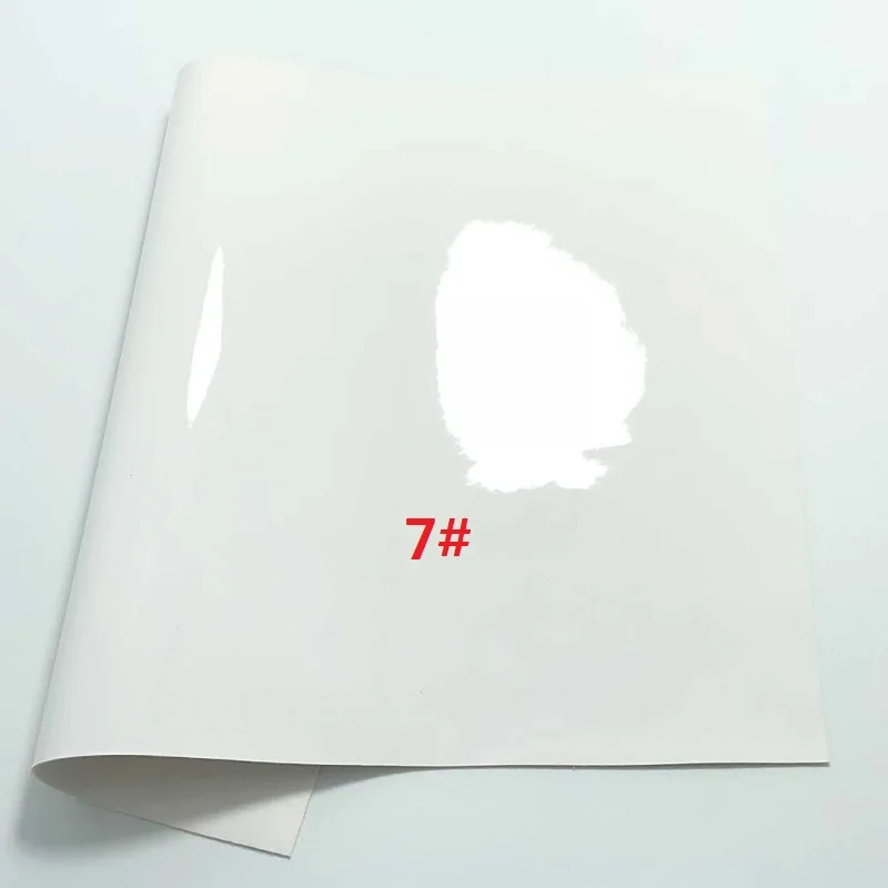7 1 шт. А4 Размер 21X29 см Алиса блеск Cuero Sintetico лакированная кожа DIY аксессуары для волос ремесло кожа для DIY G17 - Цвет: 7