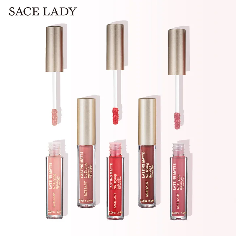 2019 New Batom Matte Makeup Lipstick Maquillage Matt Cosmetics Labiales Makyaj Pintalabios Lip Tint Mate Larga Duracion |