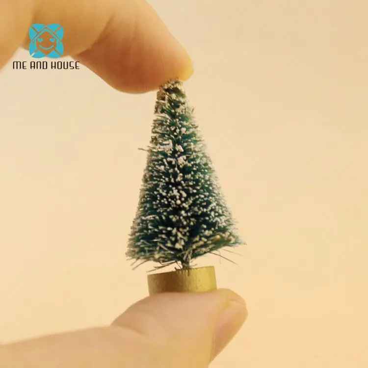 1:12 Кукольный дом миниатюрная Рождественская елка мини X'mas украшение для кукол