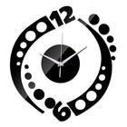 Зеркальный настенный стикер из акрилового материала, новый дизайн, сделай сам, современный стиль, кварцевые настенные часы, домашний декор, настенные часы для гостиной