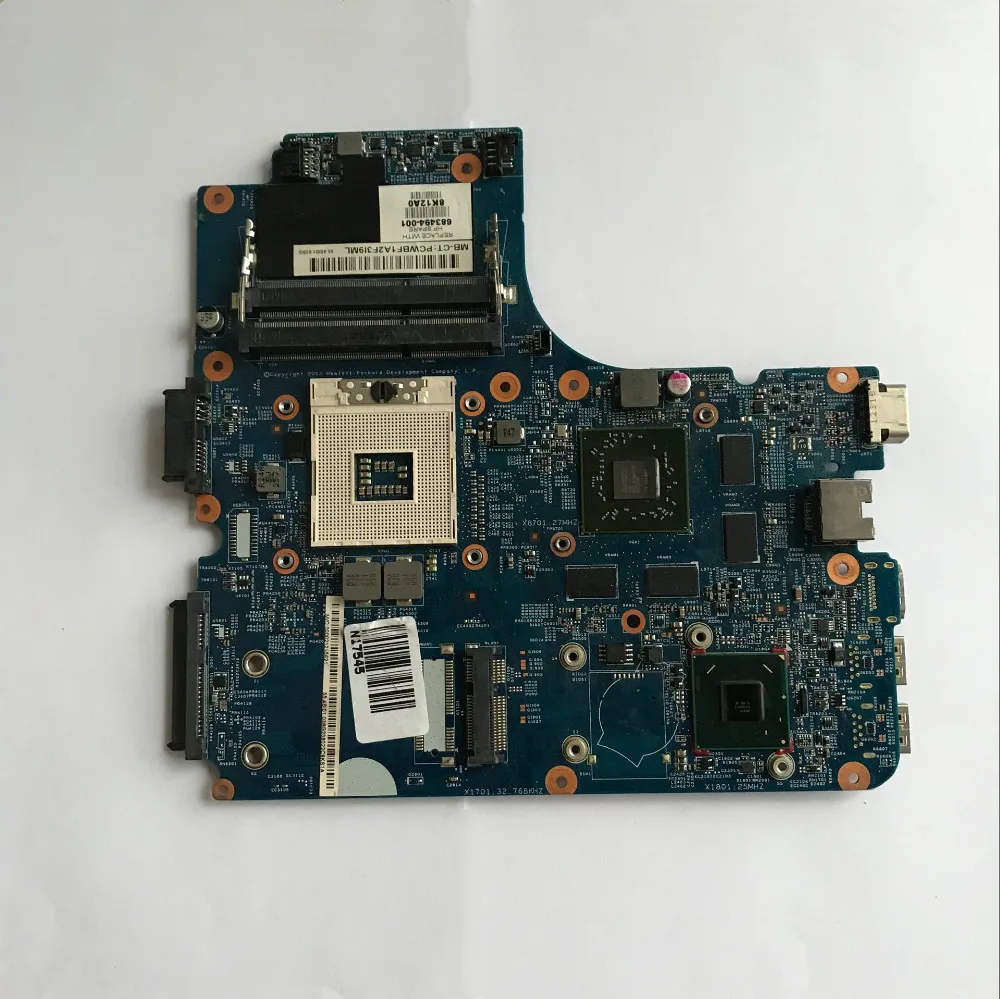 Высокое качество для 4440S 4540S 4740S 4441s Материнская плата ноутбука 683494-601 683494-001 аккумулятор большой емкости HD7650M HM76 2 ГБ полностью протестирована