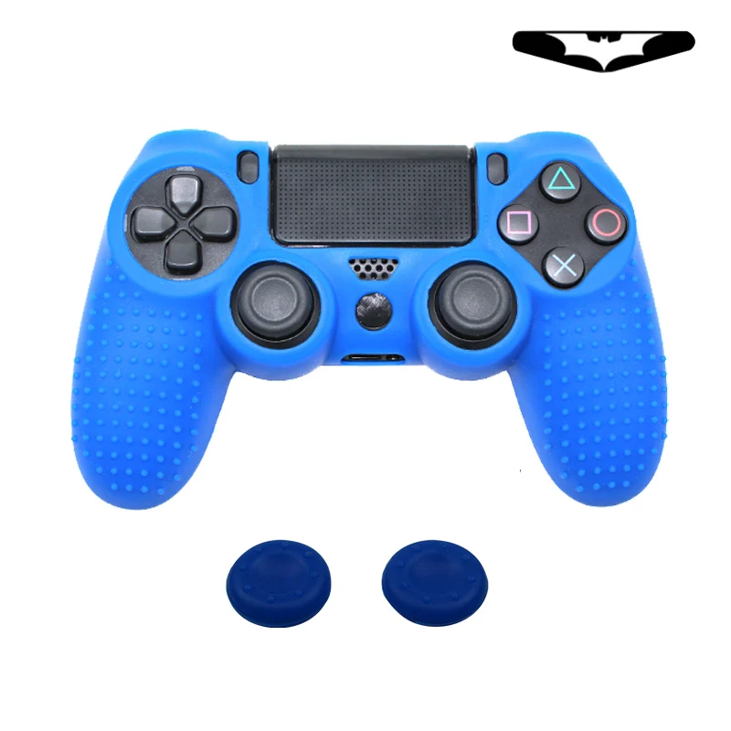 Силиконовый защитный чехол для PS4 Контроллер sony Pro тонкий мягкий силиконовый чехол для Dualshock 4 геймпад со светодиодным светильник - Цвет: 2