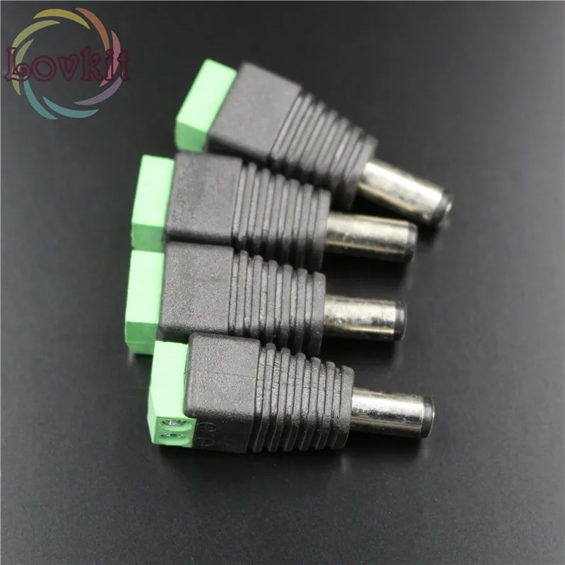 50 шт. штепсельные вилки для штепсельной 5050/3528 SMD Светодиодная лента Sigle цвет света