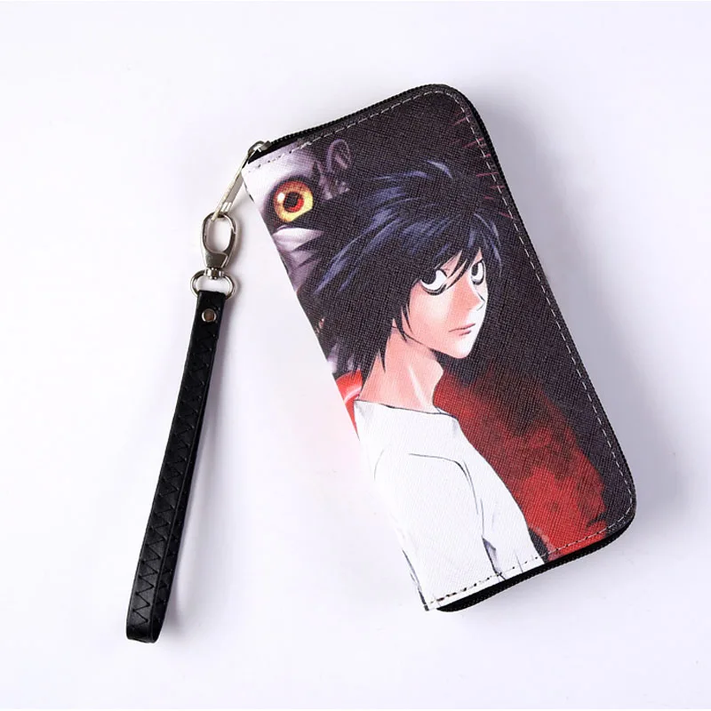 Death Note Цветной Длинный кошелек с принтом W-Naegi Makoto& Monokuma из аниме Danganronpa - Цвет: Death Note