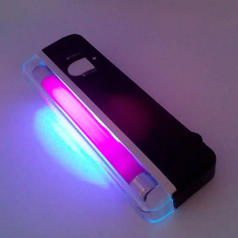 3 шт. детектор денег с факелом портативный УФ ультрафиолетовый светодиодный