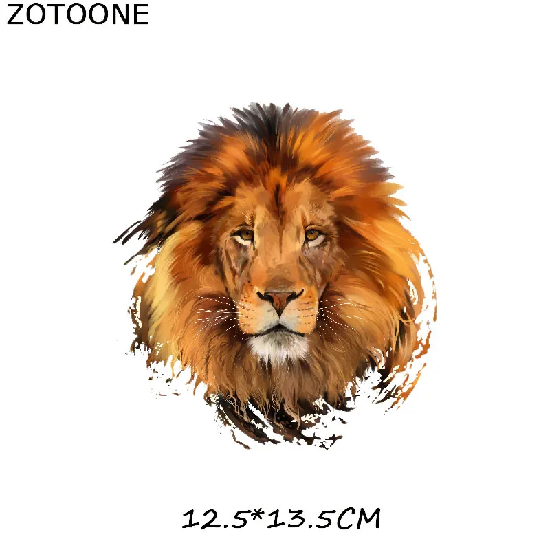 ZOTOONE тигровая одежда нашивки термопереводные наклейки железные леопардовые