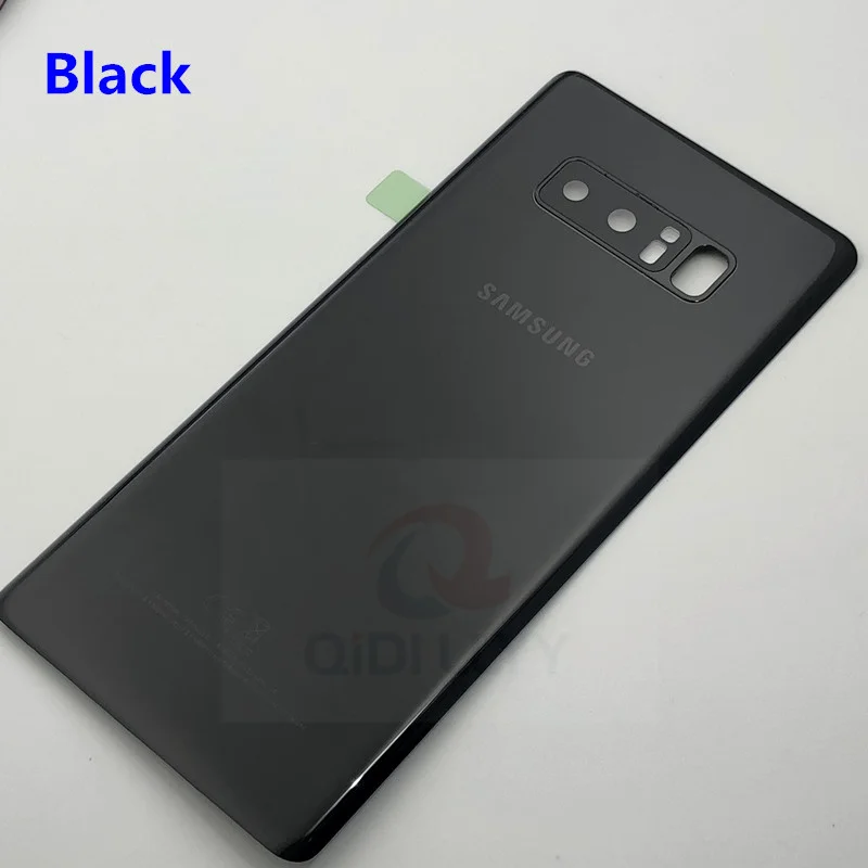 Для SAMSUNG Galaxy Note 8 N950 N950F стеклянная крышка для батареи задняя дверь корпус для SAMSUNG Note 8 оригинальная Задняя стеклянная крышка