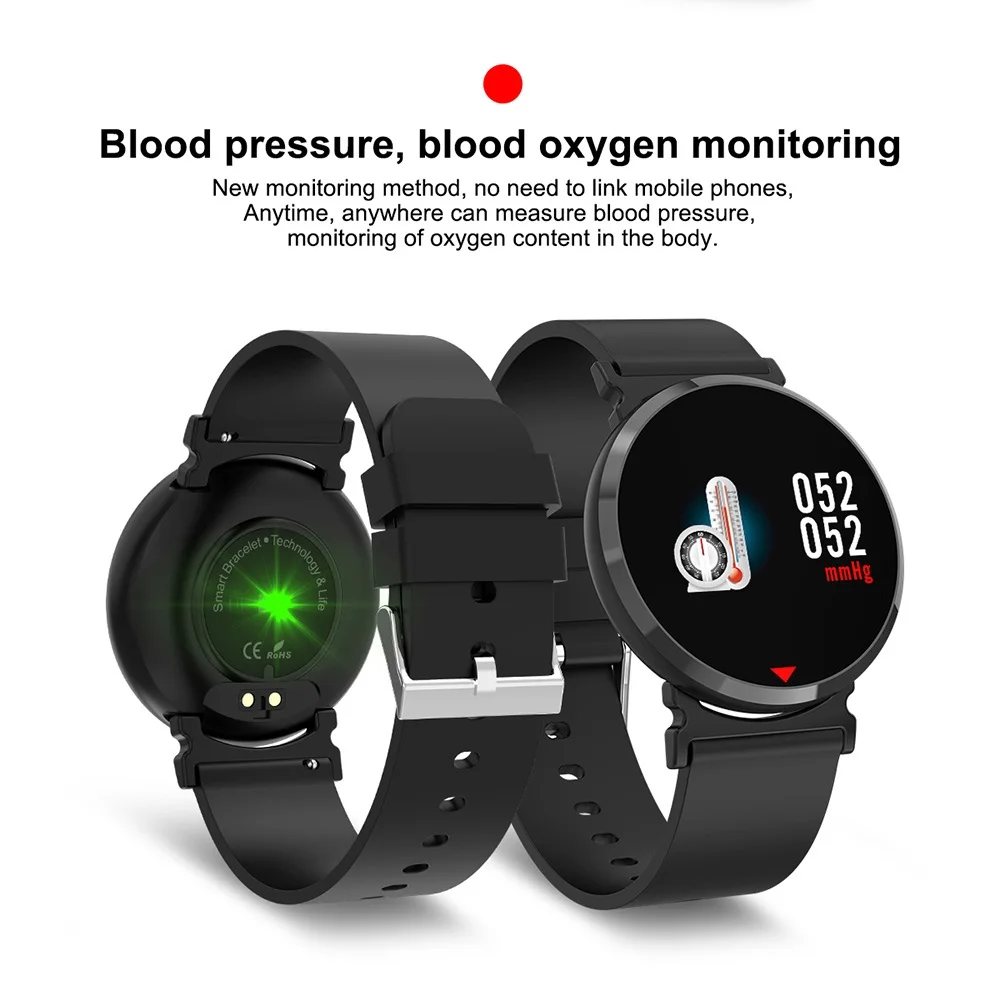 Bluetooth Smart часы Цвет Сенсорный экран для мужчин и женщин Детский Браслет