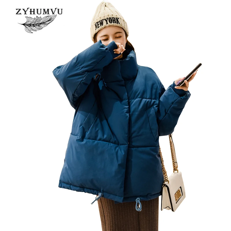 Фото Casaco feminino Harajuku с коротким зимняя куртка Для женщин 2018 новый тонкий плюс Размеры