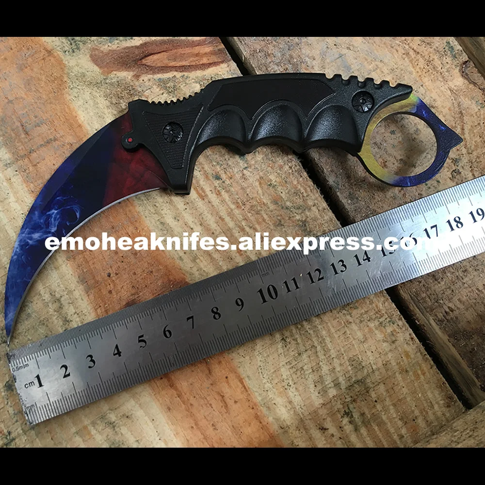 EK Мрамор исчезают CS GO Karambit коготь нож Боуи m9 Sharp Counter Strike игра ножей Кемпинг борьба