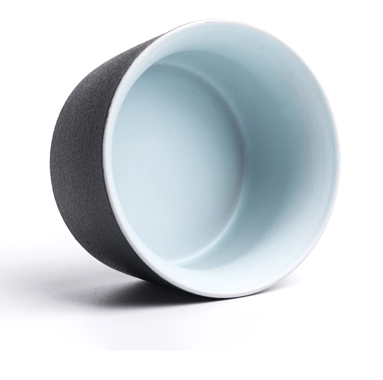 TANGPIN черная посуда керамическая чайник с 2 чашками gaiwan чайные наборы портативный дорожный чайный набор Посуда для напитков