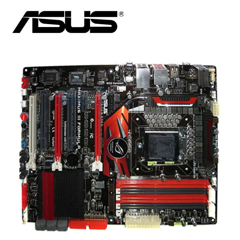 Материнская плата Asus Maximus III материнская для настольного ПК с сокетом P55 LGA 1156 i3 i5 i7