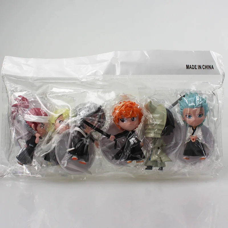 6 шт./партия 8 см аниме отбеливатель Ichigo Ulquiorra cifer Renji Ichimaru | Игрушки и хобби