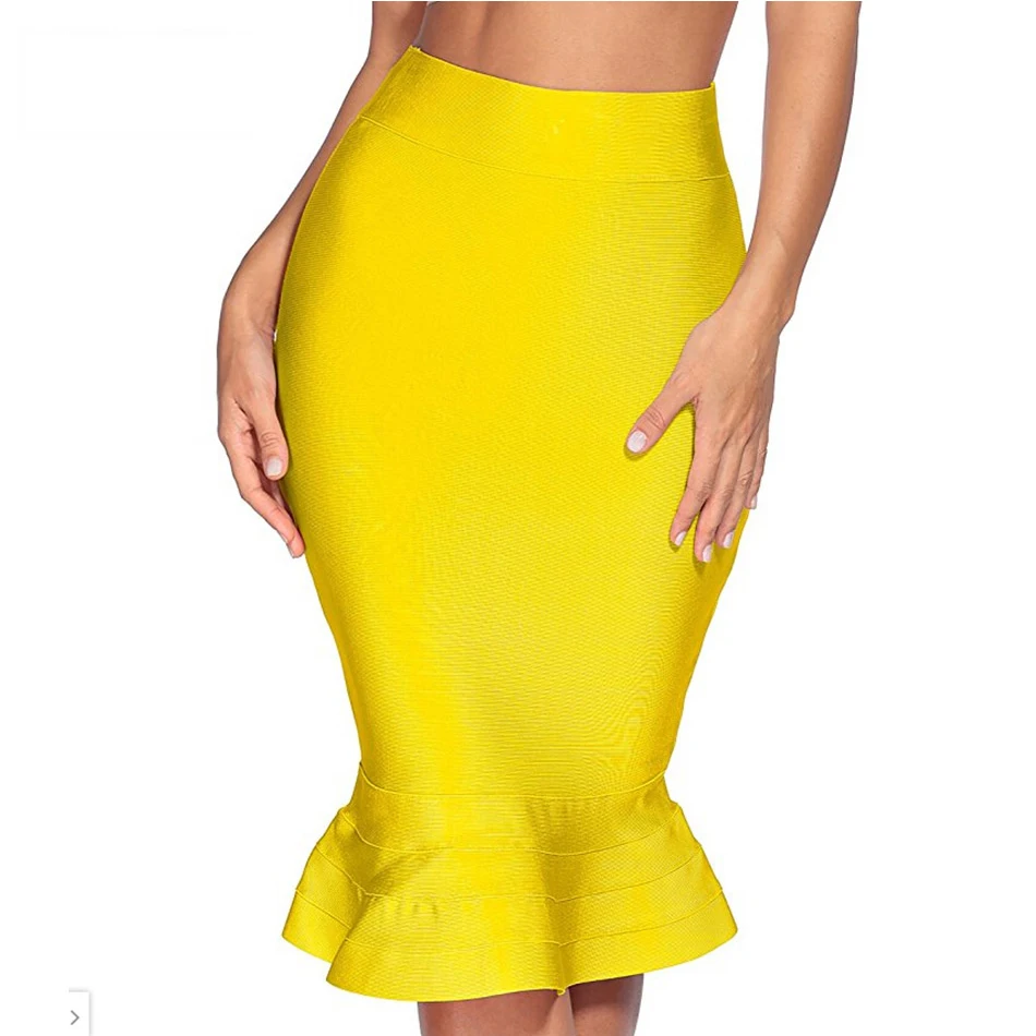 Новая летняя повязная юбка для женщин вечерние платья знаменитостей подиума