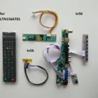 Комплект платы контроллера LCD RF TV LED AV VGA HDMI-совместимый для LTN156AT01, экран монитора 1366  768 15,6 дюйма, 30-контактная панель