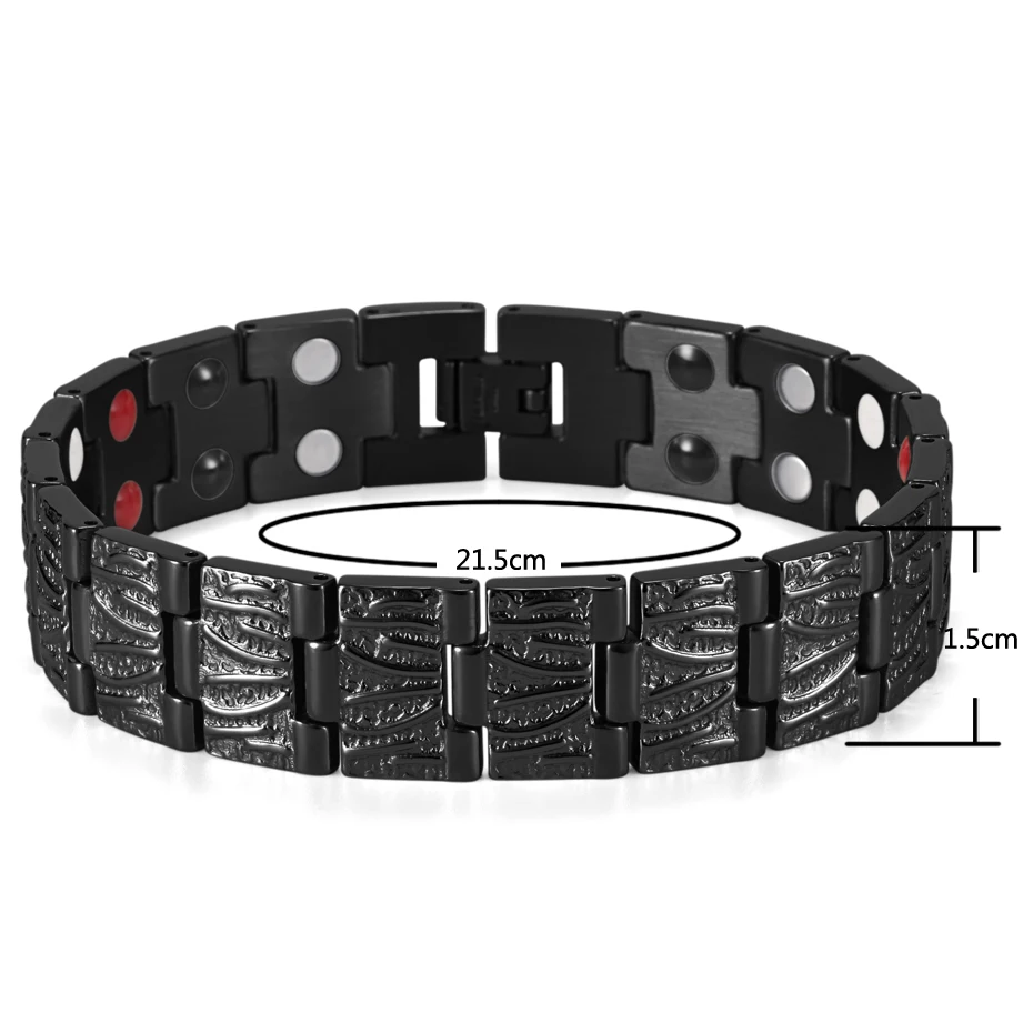 Rainso ювелирные изделия Германий здоровья магнитотерапия мужской 4 в 1 био