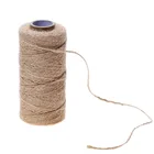 100 м натуральная пеньковая веревка, джутовая веревка, джутовая веревка для вечевечерние, упаковка для свадебного подарка веревка, сделай сам, скрапбукинг, флористы, ремесло, Декор